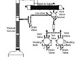 Fractional Distillation Glass Assembly over Glass Lined Reactor using vacuum controller