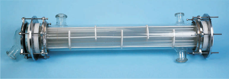 Glass Shell and Tube Heat Exchanger