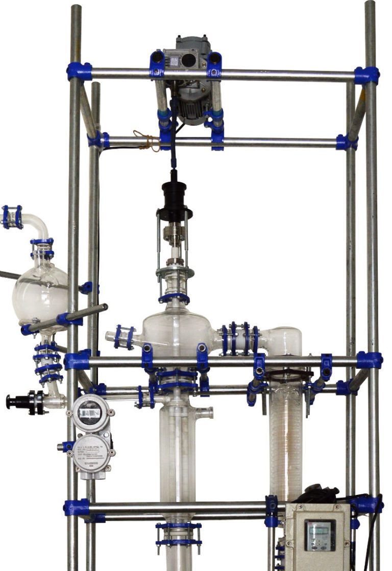 Glass Wiped Film Evaporator UD Technologies